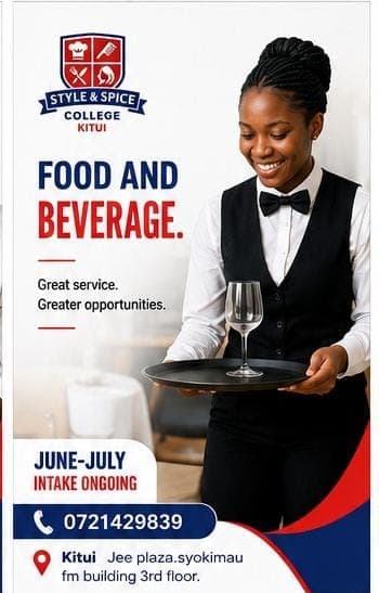 Food & Beverage Production and Service